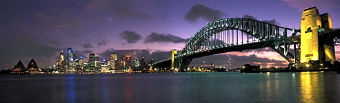 Sydney Harbour, click to enlarge